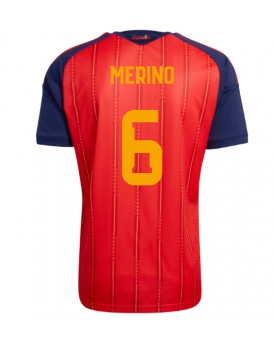 Billige Fotballdrakt Spania Mikel Merino #6 Replika Hjemmedrakt VM 2026 Kortermet Billige Fotballdrakt Spania Mikel Merino #6 Replika Hjemmedrakt VM 2026 Kortermet